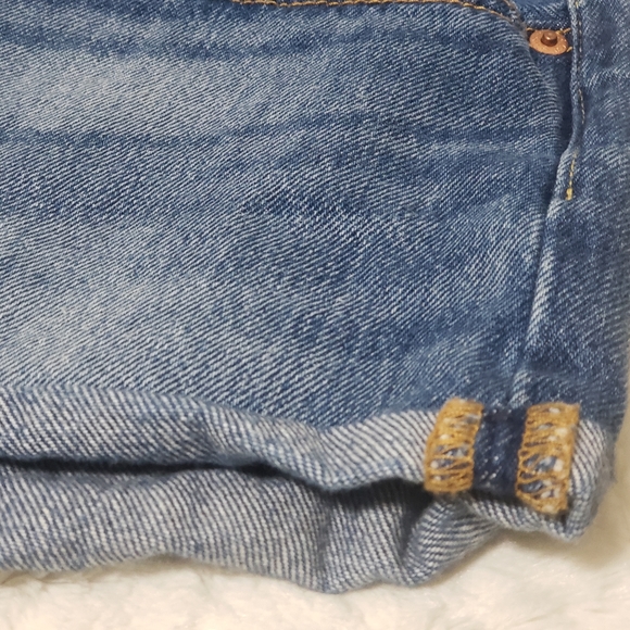 Levi's 501 Jean Cut Off Shorts Sz 31 - Picture 14 of 15
